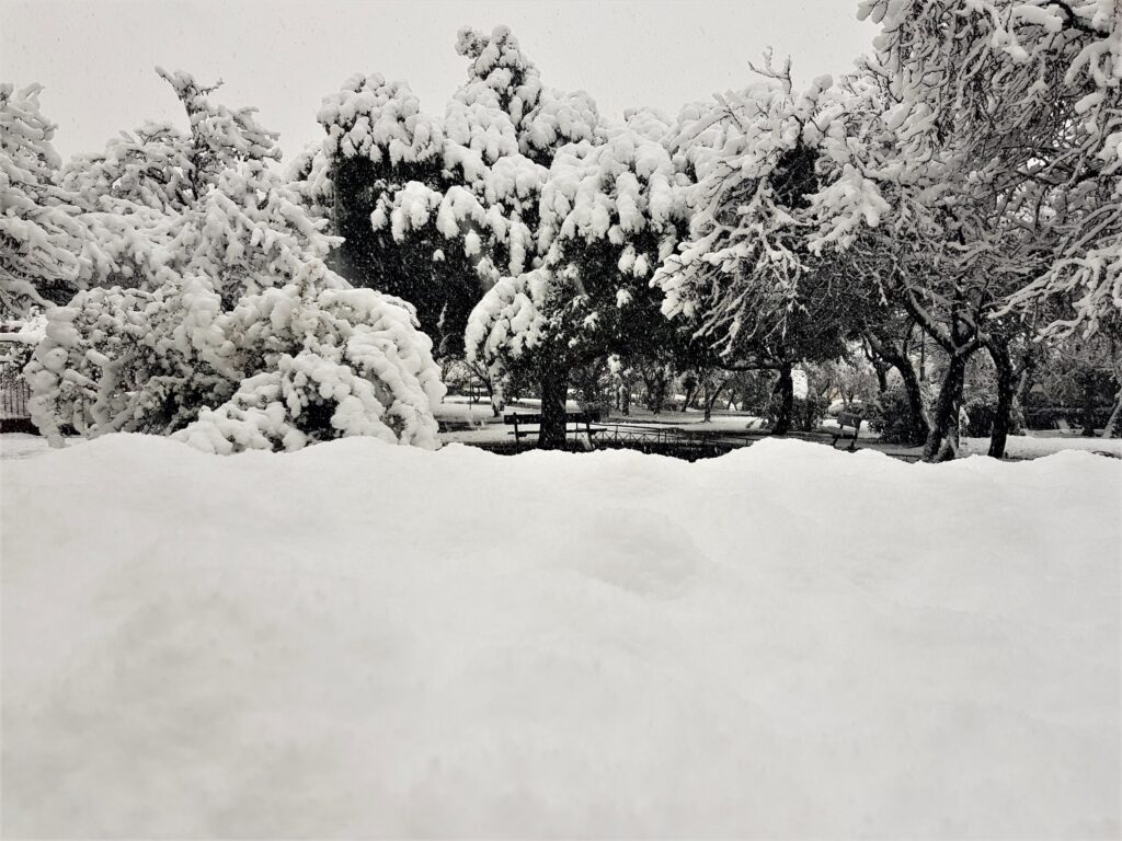 Χιόνι στην Αθήνα