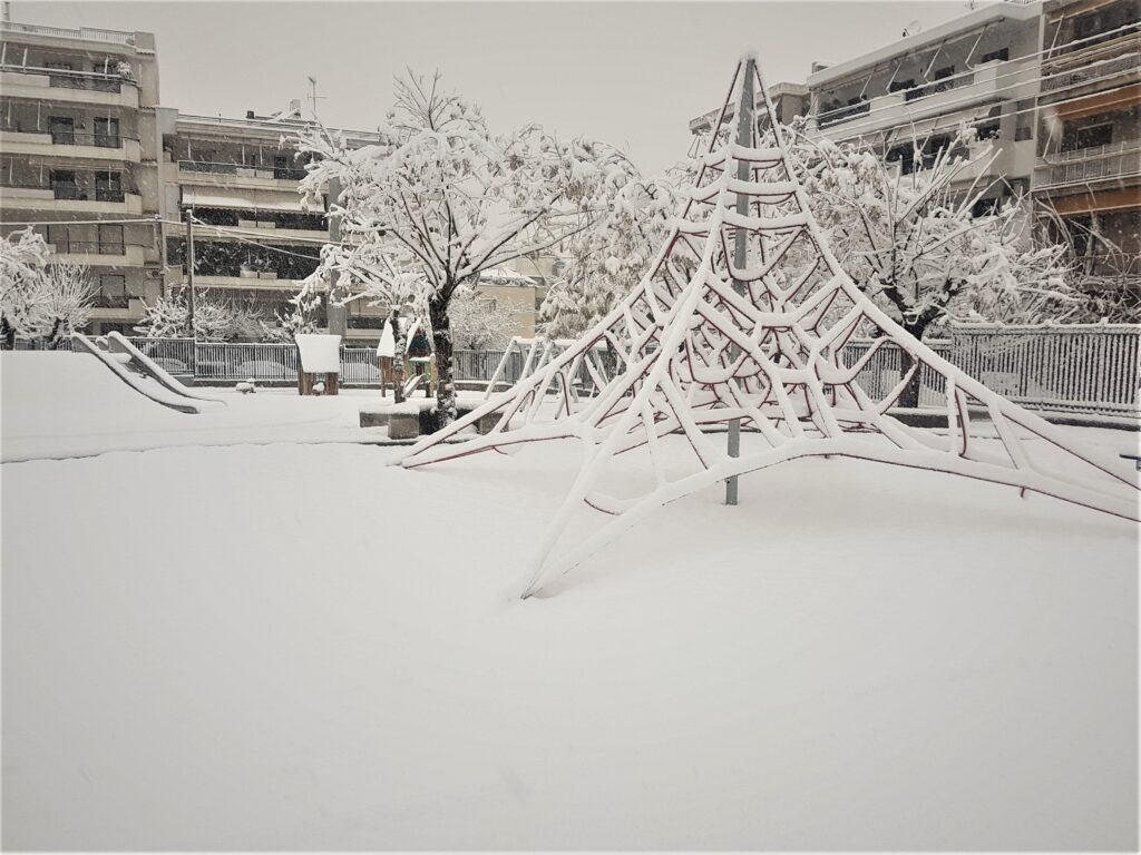 Χιόνι στην Αθήνα