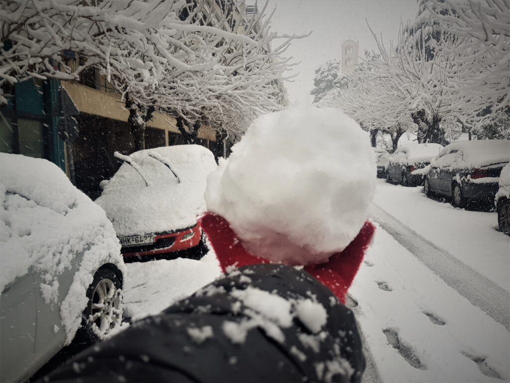 Χιόνι στην Αθήνα