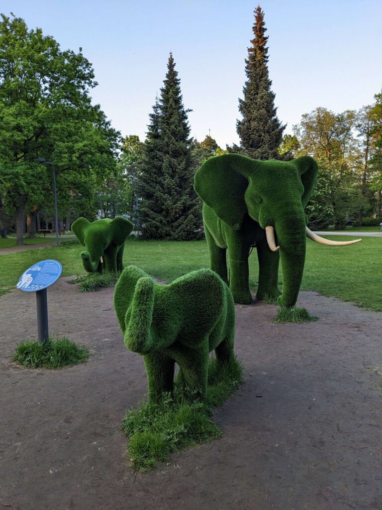 Ελέφαντες στο Pärnu