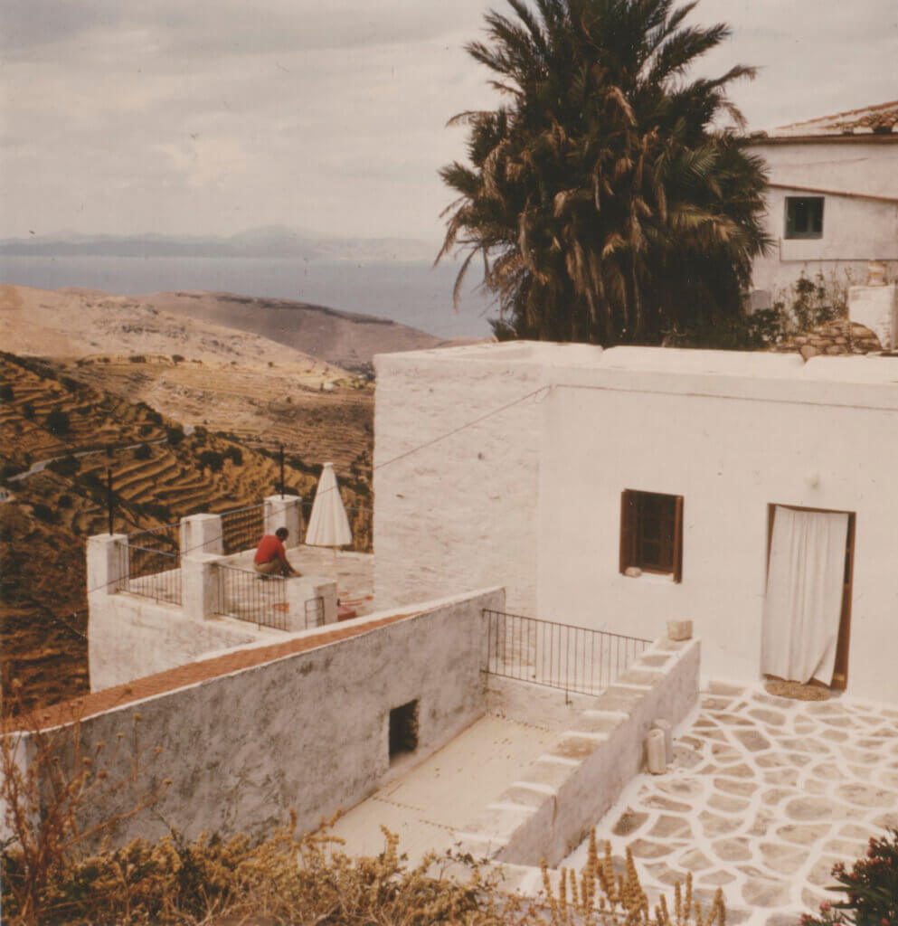 Το σπίτι του Αλέκου Φασιανού στην Κέα, 1977 Kea- Courtesy Alekos Fassianos Estate Copyright Gudrun von Leitner